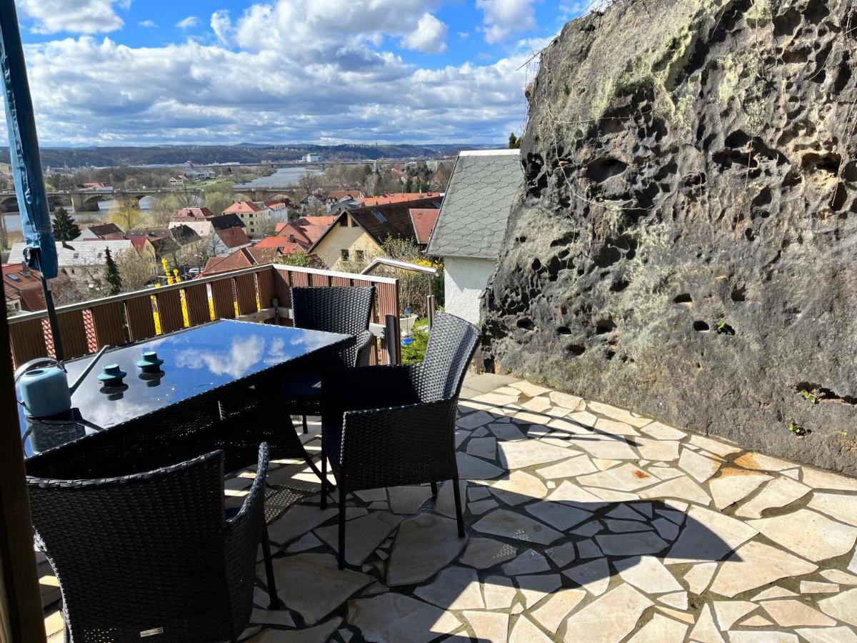 Das Ferienhaus Mit Aussicht Pirna Zewnętrze zdjęcie