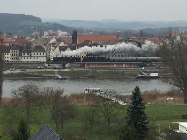 Das Ferienhaus Mit Aussicht Pirna Zewnętrze zdjęcie